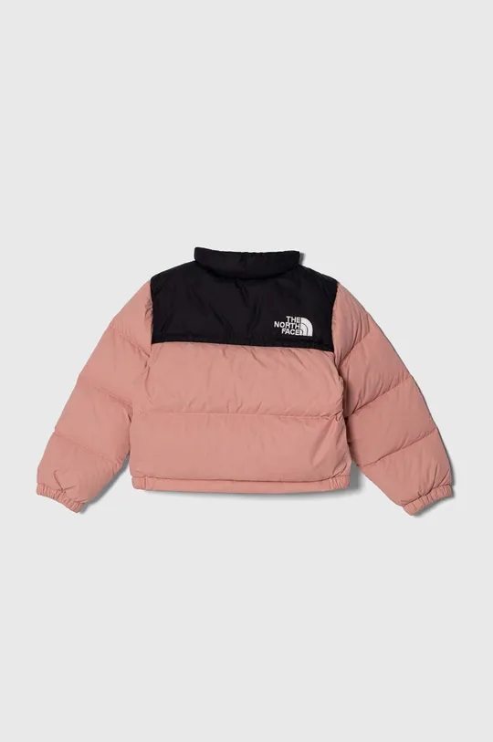 Дитяча пухова куртка The North Face рожевий