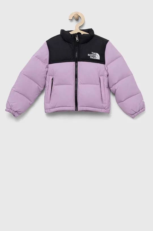 фіолетовий Дитяча пухова куртка The North Face Дитячий