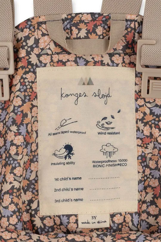 καφέ Παιδική φόρμα και μπουφάν Konges Sløjd
