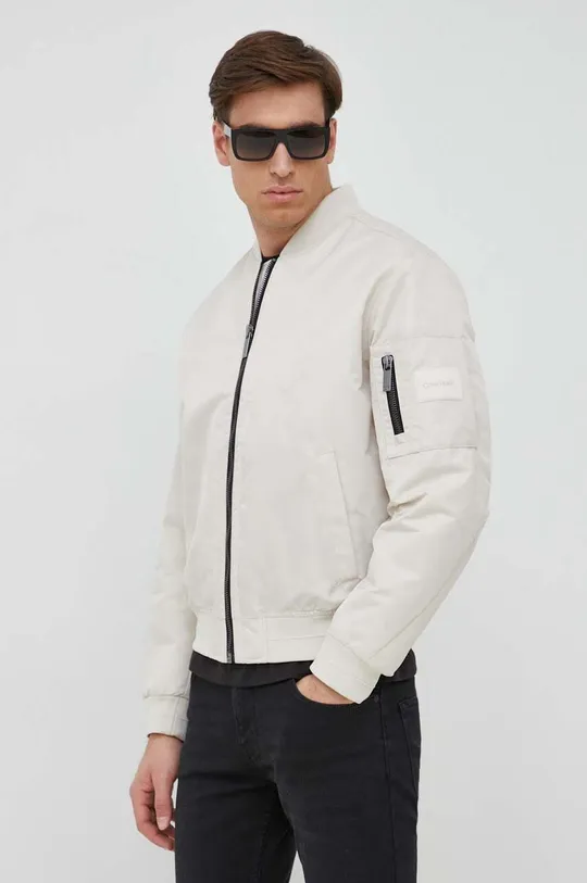 bézs Calvin Klein bomber dzseki Férfi