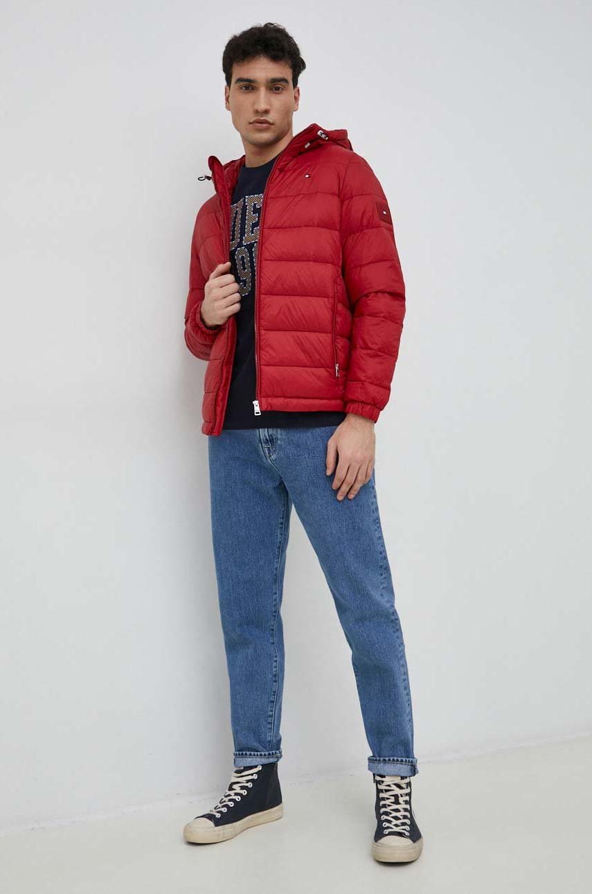 Tommy Hilfiger kurtka czerwony