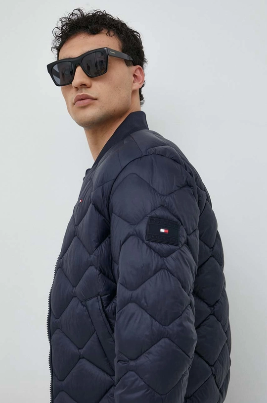 granatowy Tommy Hilfiger kurtka bomber