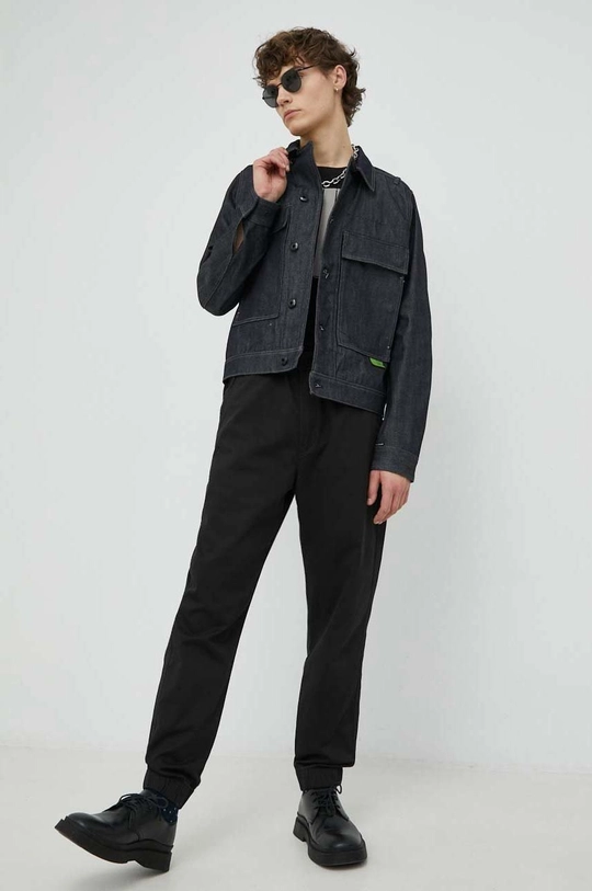 G-Star Raw kurtka jeansowa szary