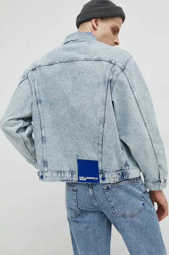 Джинсовая куртка Karl Lagerfeld Jeans  Основной материал: 100% Органический хлопок Подкладка кармана: 65% Полиэстер, 35% Органический хлопок