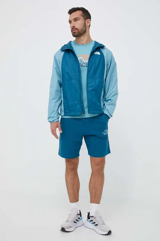 The North Face rövid kabát HYDRENALINE JACKET 2000 kék