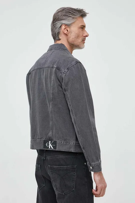 Τζιν μπουφάν Calvin Klein Jeans  100% Βαμβάκι
