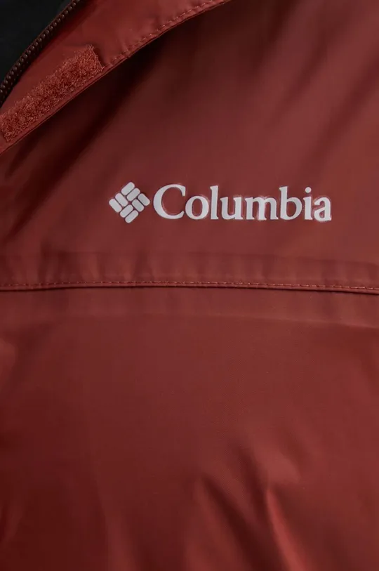 bordowy Columbia kurtka outdoorowa Watertight II