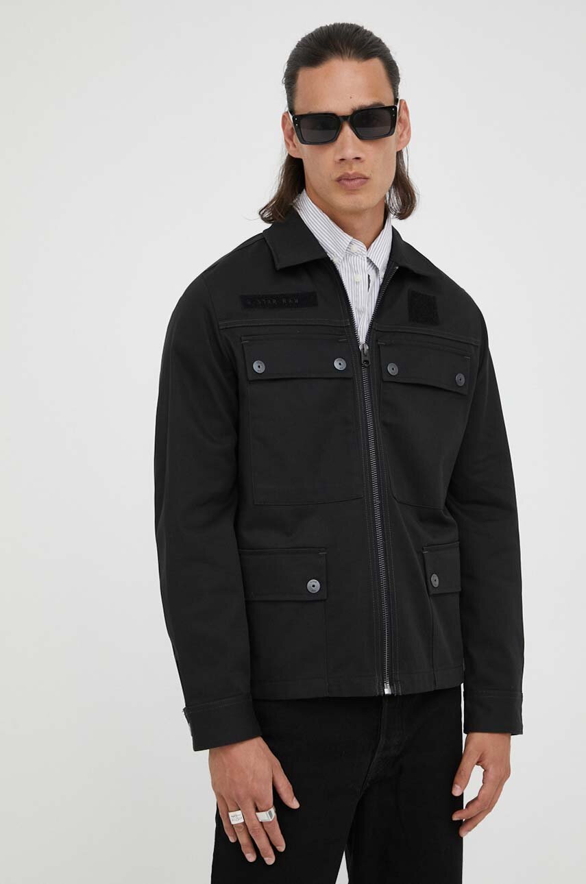 G-Star Raw kurtka męska kolor czarny przejściowa | Answear.com
