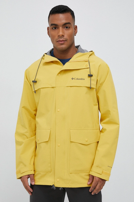 yellow Columbia outdoor jacket IBEX II Men’s