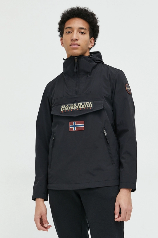 black Napapijri jacket