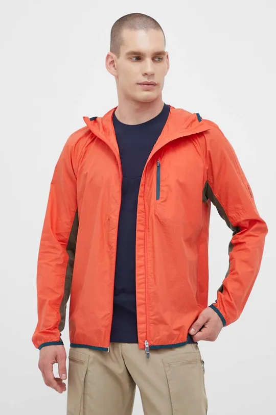 arancione Icebreaker giacca antivento Shell+ Uomo