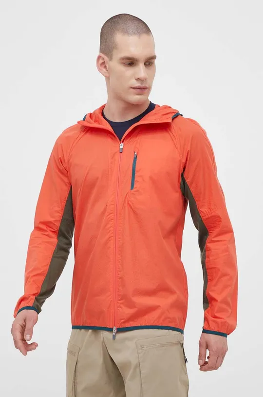arancione Icebreaker giacca antivento Shell+