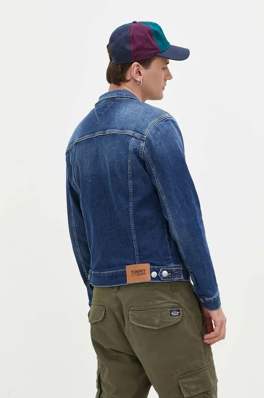 Tommy Jeans kurtka jeansowa 98 % Bawełna, 2 % Elastan