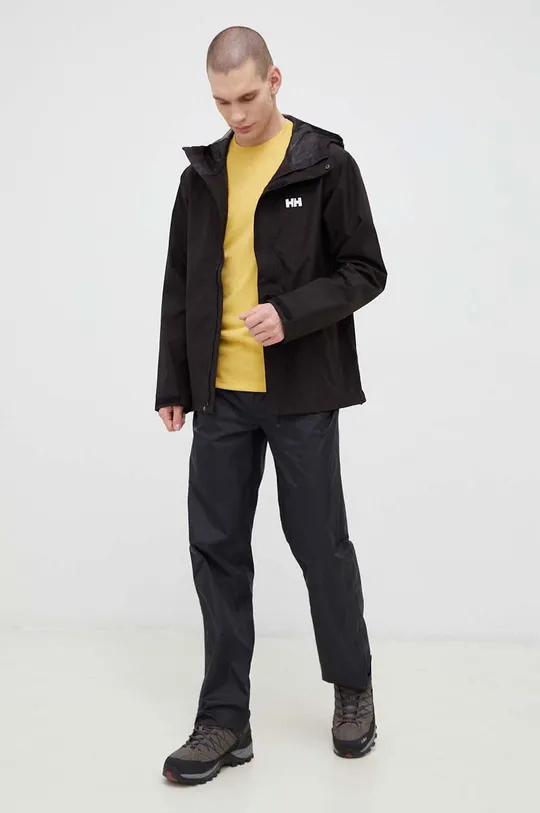 Helly Hansen giacca impermeabile Portland nero