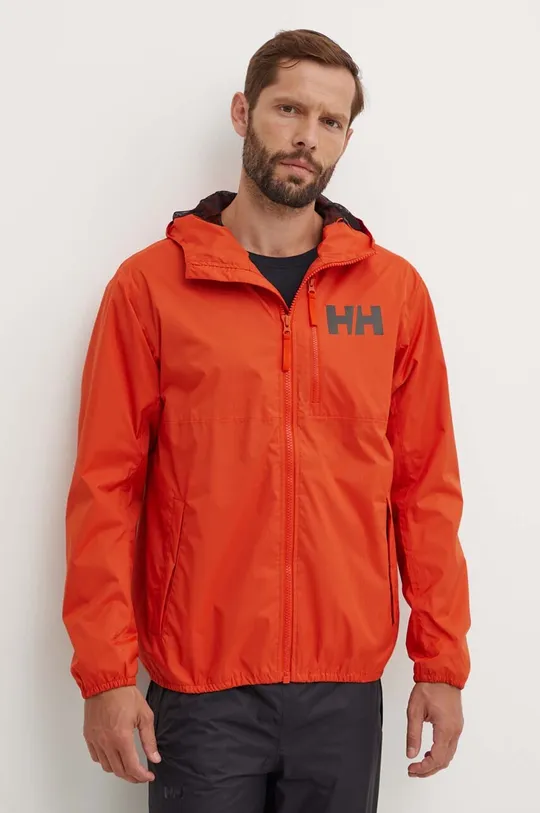 orange Helly Hansen outdoor jacket Belfast Men’s