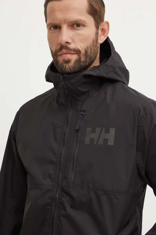 black Helly Hansen outdoor jacket Belfast Men’s