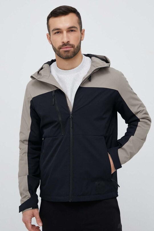 Куртка outdoor 4F колір чорний перехідна | ANSWEAR.ua