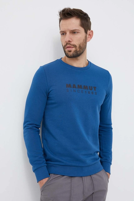 blu navy Mammut felpa da sport Core ML Uomo