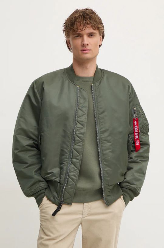 Куртка-бомбер Alpha Industries зелёный 100101.03