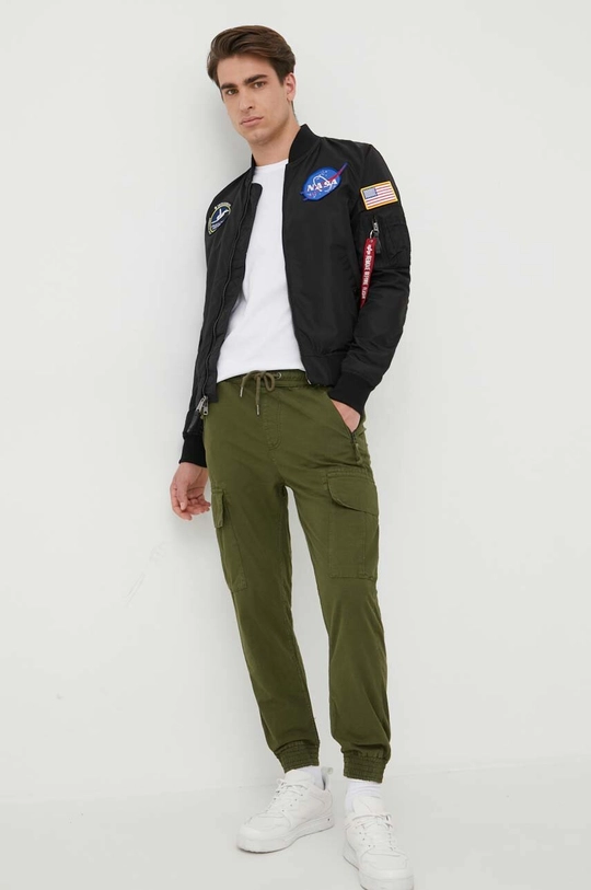 Dvostrana bomber jakna Alpha Industries  100% Najlon