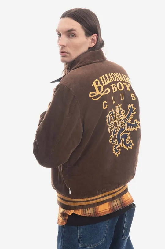 Billionaire Boys Club bomber jacket Corduroy Collared Varsity Jacket  Insole: 100% Polyester Basic material: 100% Cotton