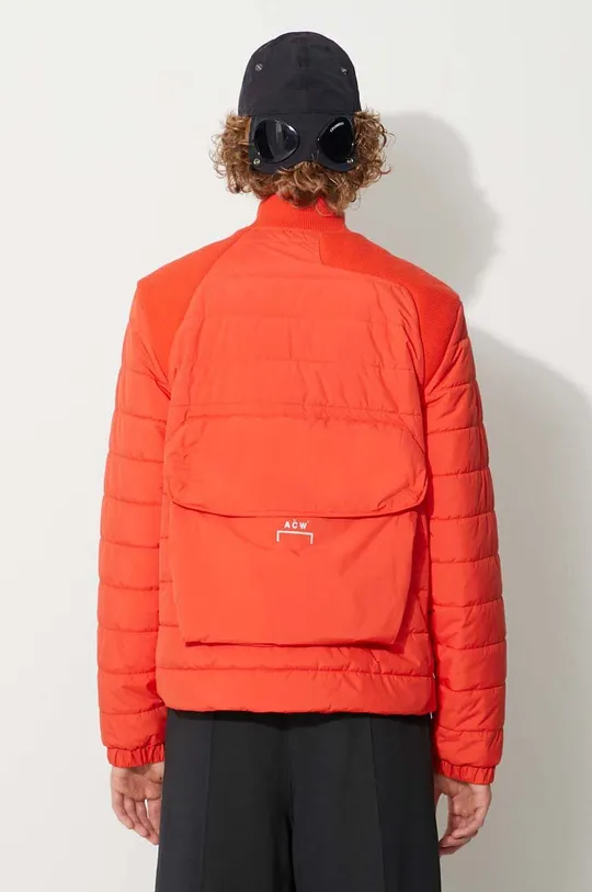 Куртка A-COLD-WALL* Asymmetric Padded Jacket червоний