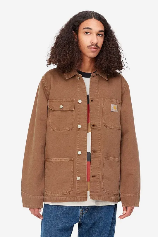 brown Carhartt WIP denim jacket Michigan Coat Men’s
