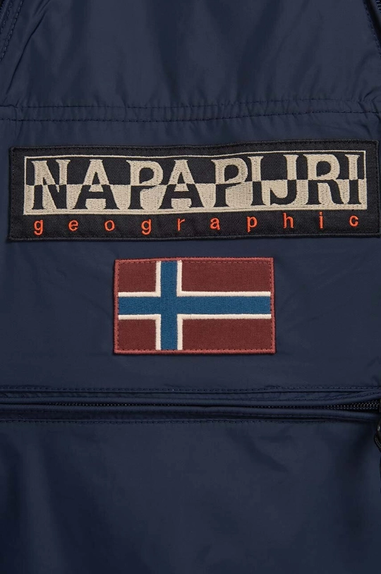 navy Napapijri rain jacket