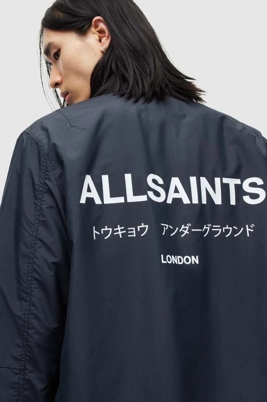 Μπουφάν AllSaints μπλε