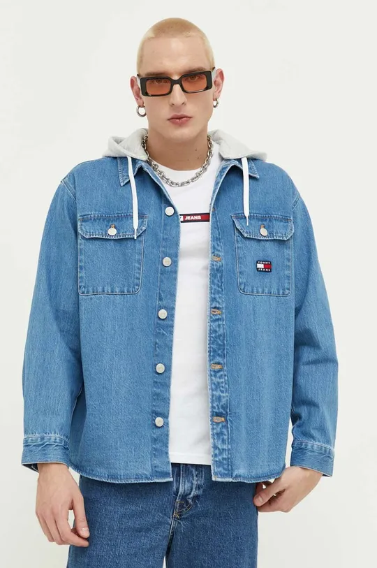 Τζιν μπουφάν Tommy Jeans μπλε