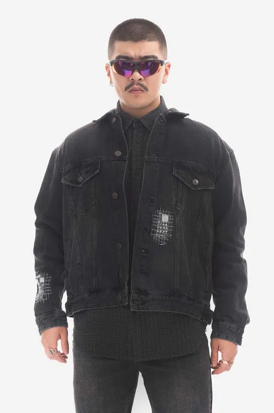 black KSUBI denim jacket Cropped Men’s