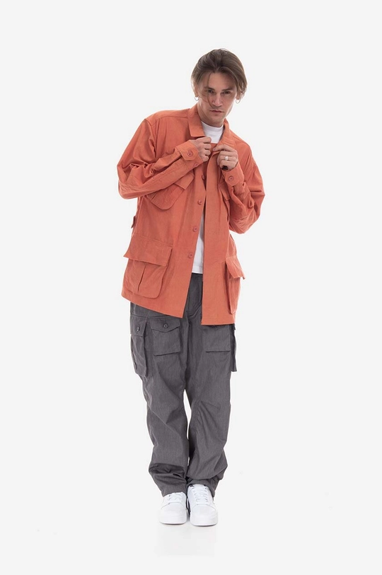 portocaliu Engineered Garments jachetă de bumbac De bărbați