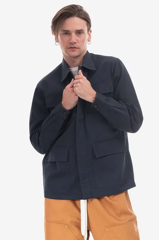 bleumarin Universal Works jachetă de bumbac De bărbați