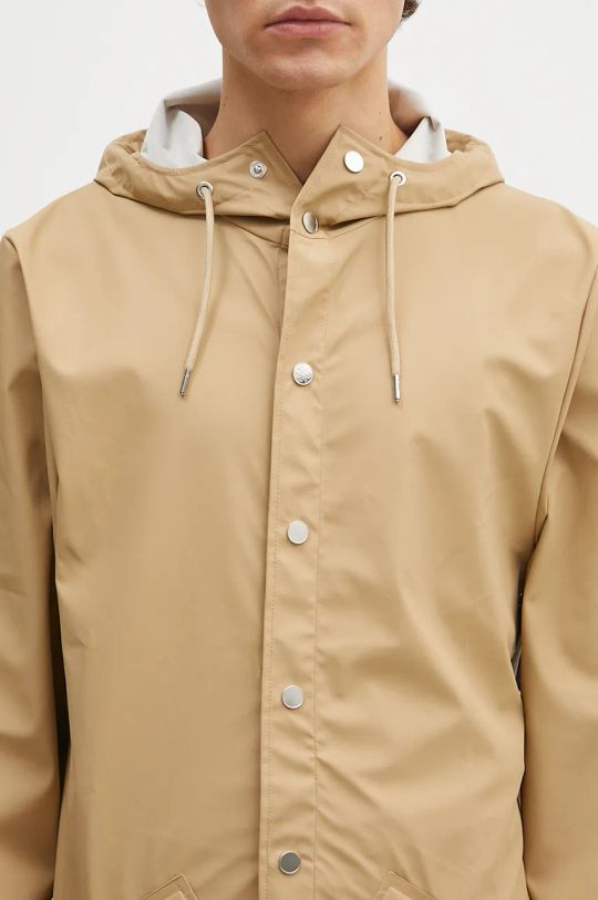 Rains rain jacket 12020 Long Jacket beige 12020.24