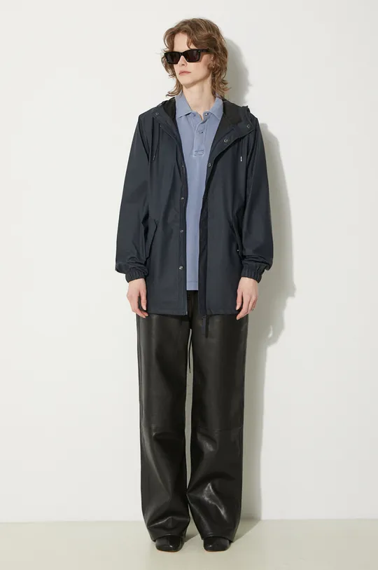 Куртка Rains 18010 Fishtail Jacket тёмно-синий