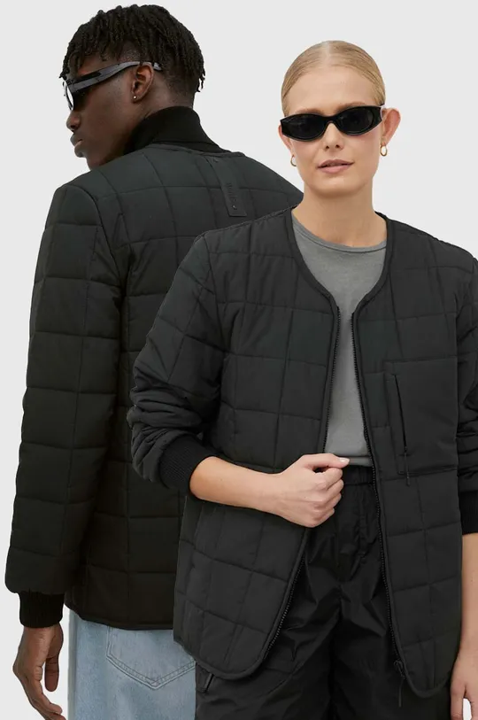 fekete Rains rövid kabát 18170 Liner Jacket Uniszex