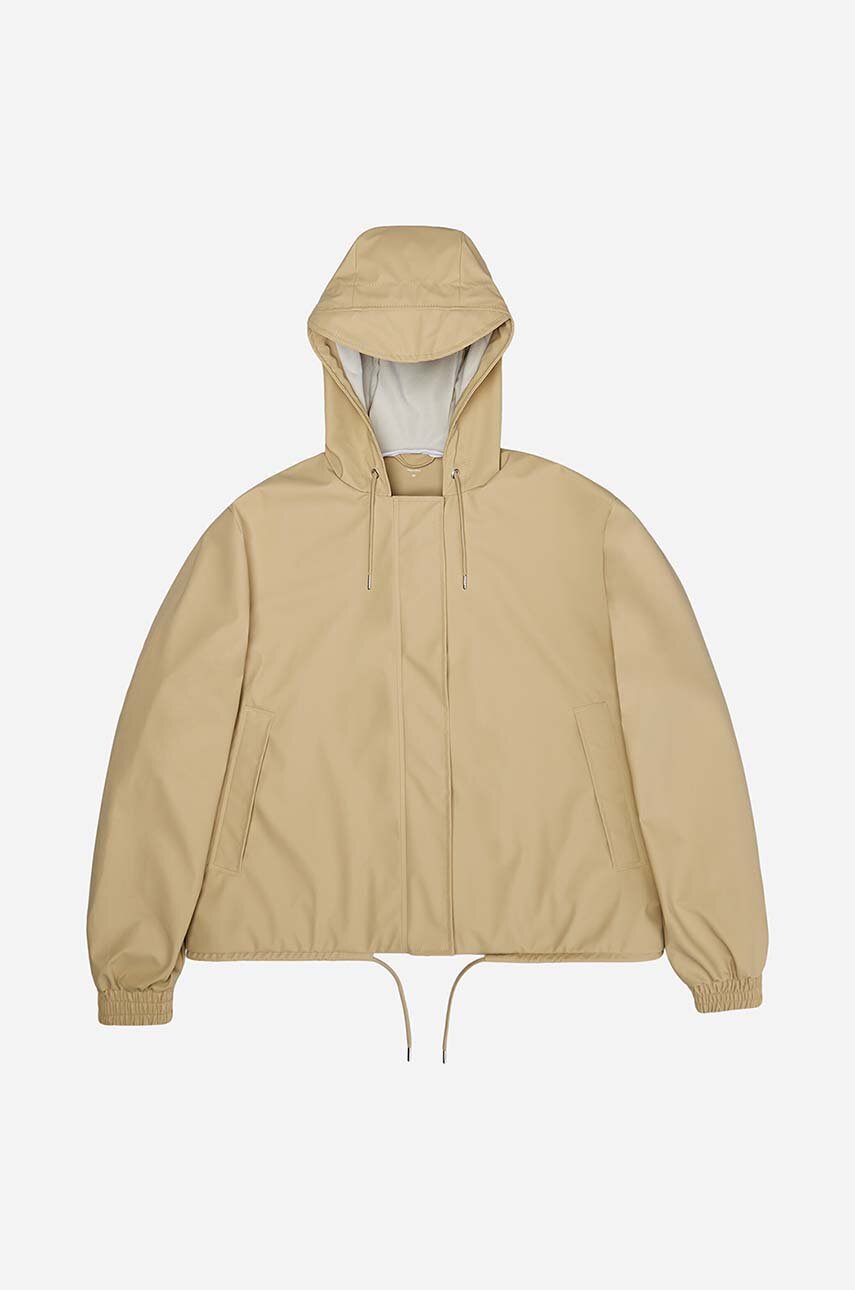 beige Rains rain jacket Unisex