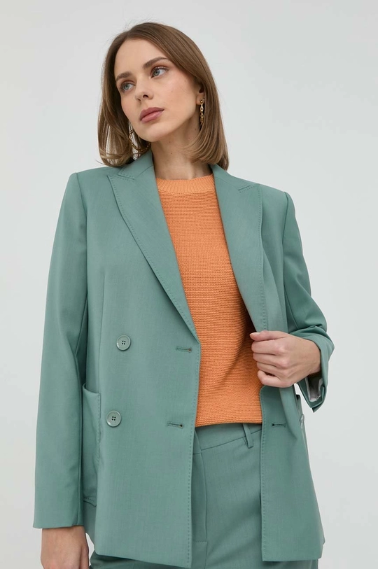 зелений Вовняний піджак Weekend Max Mara