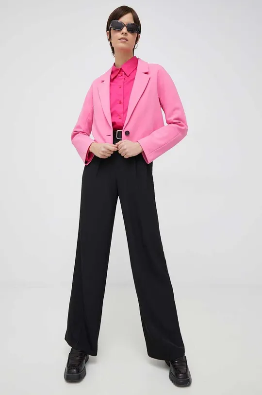 рожевий Піджак Sisley Жіночий