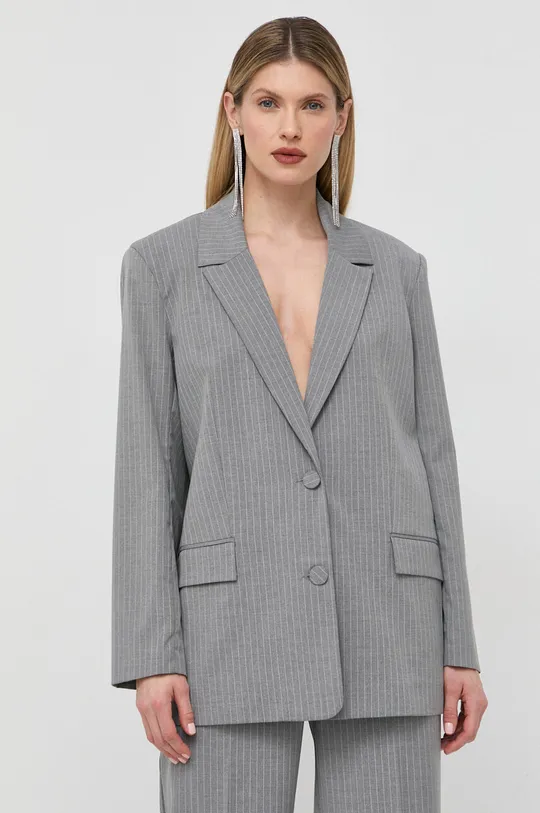 grigio Bardot giacca Donna