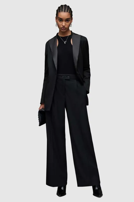 чорний Піджак AllSaints Жіночий