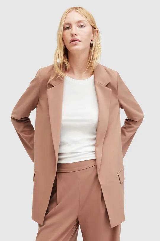 коричневий Піджак AllSaints Жіночий
