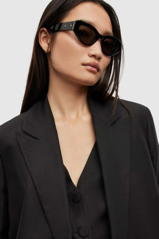 AllSaints marynarka z domieszką lnu PETRA BLAZER Materiał zasadniczy: 55 % Lyocell TENCEL, 45 % Len, Podszewka: 57 % Wiskoza, 43 % Bawełna