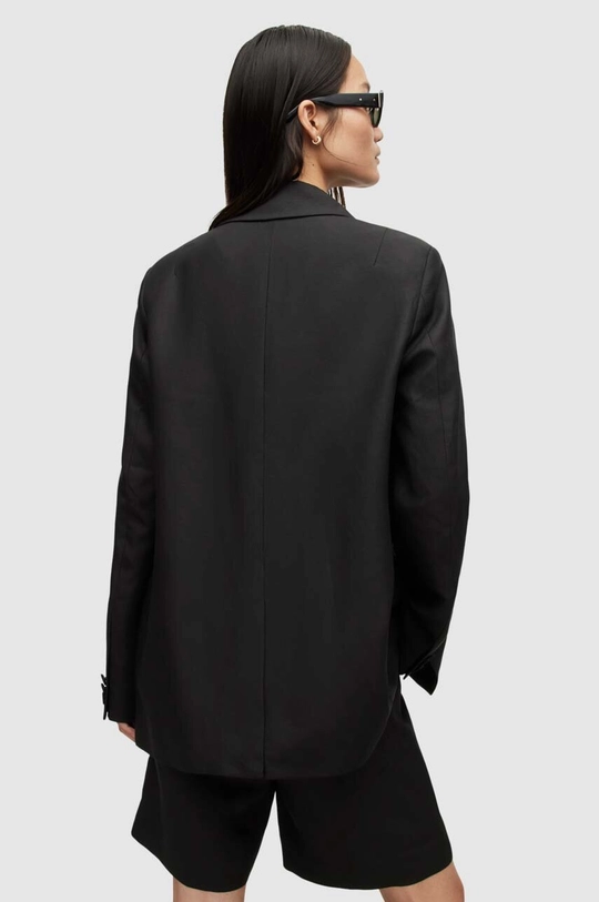 AllSaints marynarka z domieszką lnu PETRA BLAZER