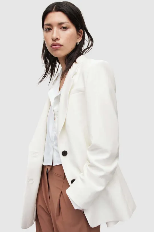λευκό Σακάκι AllSaints Γυναικεία