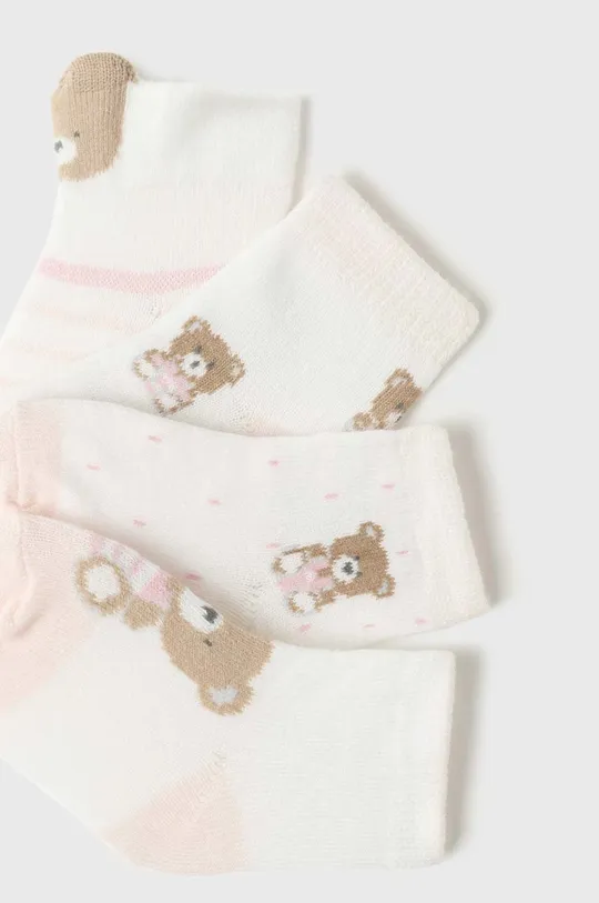Ponožky pre bábätká Mayoral Newborn 4-pak ružová