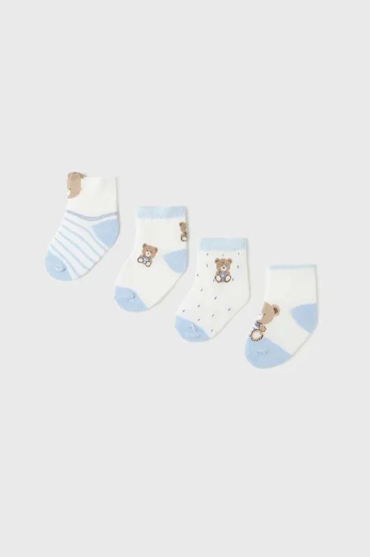 μπλε Κάλτσες μωρού Mayoral Newborn 4-pack Για αγόρια