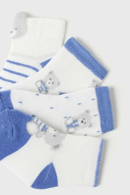 Κάλτσες μωρού Mayoral Newborn 4-pack μπλε