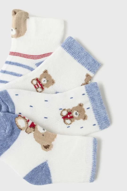 Κάλτσες μωρού Mayoral Newborn 4-pack σκούρο μπλε