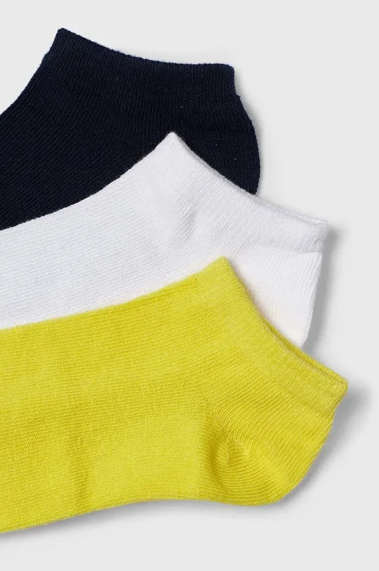 Дитячі шкарпетки Mayoral 3-pack жовтий